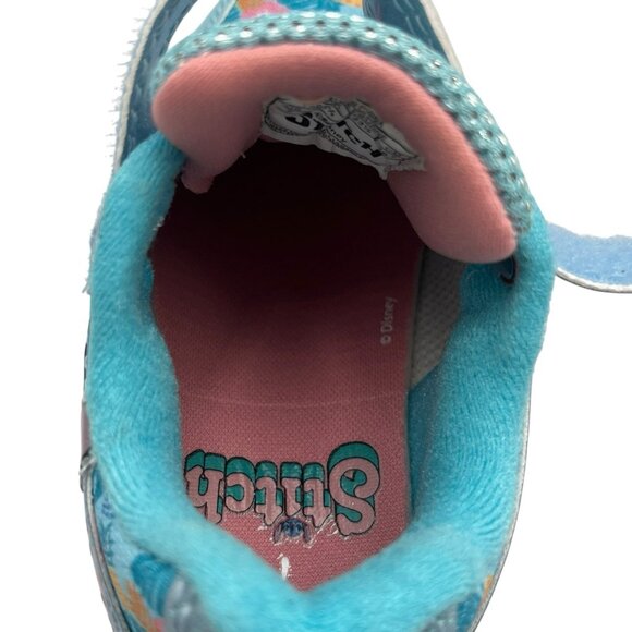 New Disney Lilo and Stitch Aloha Toddler Girl Light Up Sneakers Size 7 Shoes Box - Picture 10 of 16